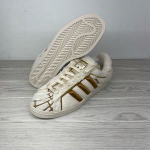 Adidas Originals SUPERSTAR CONCHAS Wonder White Mesa Cream Men's ID1638 Size 7.5